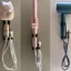 Maybest Máy uốn tóc Máy duỗi tóc Giá đỡ uốn tóc Braet Máy sấy tóc treo tường cho phòng tắm Phụ kiện gia đình {VN}