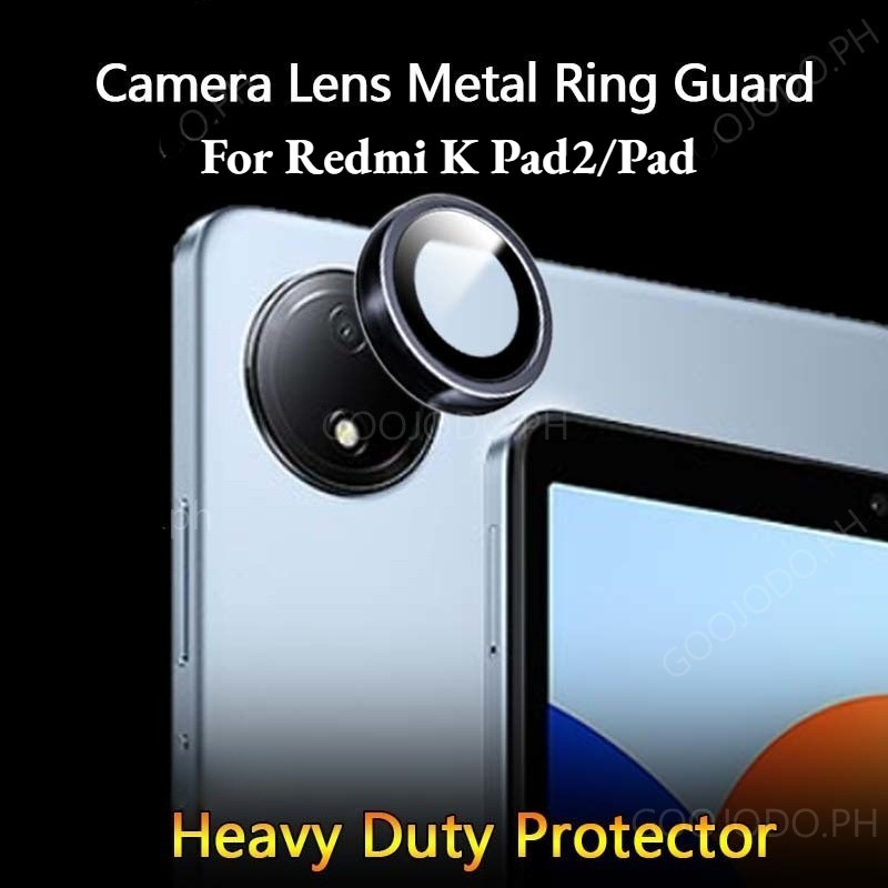 Dành Cho Redmi K Pad2 Pad Hợp Kim Nhôm Ống Kính Máy Ảnh Kính Cường Lực Cho Redmi K Pad 2 Full Cover Kim Loại Camera Bảo Vệ Ống Kính Vòng Nắp
