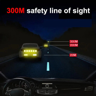 Bộ 50 Miếng Dán Phản Quang Cảnh Báo An Toàn Cho Xe Hơi / Xe Máy