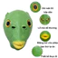 Mặt Nạ Đầu Cá Xanh Ngộ Nghĩnh - Chất Liệu Silicon Cao Cấp, Dùng Cho Cosplay Quái Vật & Trang Trí