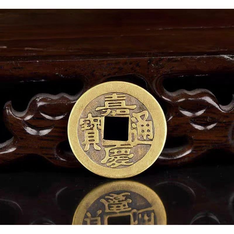 [COD] 20/50 Đồng Xu Cổ Âm Dương Ngũ Đế - Để Bàn Thờ, Cầu May Mắn, Hút Lộc, Hành Kim Chuẩn Phong Thủy