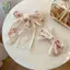 Thêu Tóc Nơ Ren Nơ Lớn Kẹp Tóc Nữ Thanh Lịch Mùa Xuân Mùa Xuân Mùa Hè Phụ Kiện Tóc Nữ Barrettes