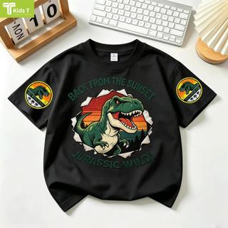 COD✅ (Hồ Chí Minh)Kids T Mall Áo phông tay ngắn In hình hoạt hình Áo Kiểu rộng và ấn tượng Trẻ em thời trang #VN611
