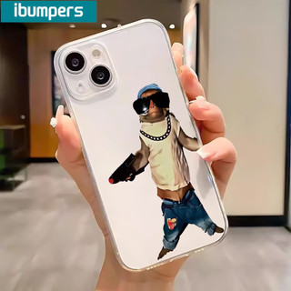 Ốp điện thoại Ibumpers Họa tiết khỉ ngộ nghĩnh Họa tiết thẩm mỹ dễ thương Vỏ mềm trong suốt Vỏ chống sốc cao cấp cho iPhone 11 12 13 14 15 16 17 Pro Max IP 7 8 Plus Iphon X XS XR Xs max