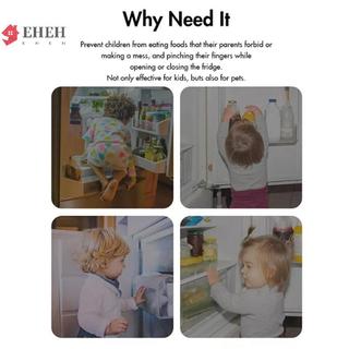 [EHEH] 1 Cái Khóa Tủ Lạnh An Toàn, Khóa Cửa Tủ Lạnh Chống Trẻ Em, Bảo Vệ Tủ Lạnh Bằng Dải Niêm Phong VN