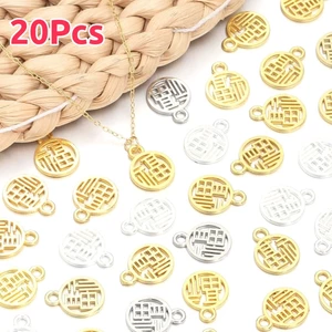 20 Chiếc Phụ Kiện Trang Sức Phong Cách Trung Hoa - Tùy Chỉnh Mặt Dây Chuyền, Vòng Tay và Bông Tai