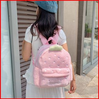 GC2 Mới Dâu Nữ Ba Lô Dễ Thương Thường Ngày Hoạt Hình Đa Năng Sang Trọng Túi Học Đa Năng CG2