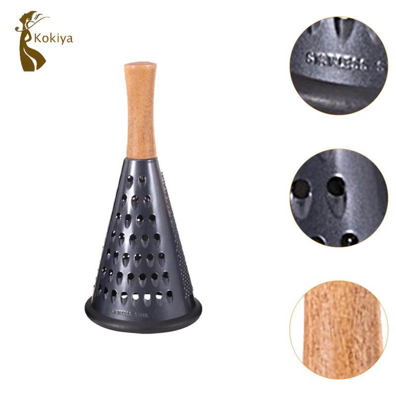 Thép không gỉ Nón Grater Phụ Kiện Nhà Bếp Hình nón Nhà Bếp Cho Sô Cô La Rau Cà Rốt Tỏi Lưới Phô Mai