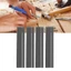 BEABOUT 24 chiếc Bút chì than chì nạp lại, 2,8mm Graphite HB Refill Carpenter Pencil Refill, Đồ dùng Bút chì cơ khí màu đen / vàng Refill Đồ dùng vẽ