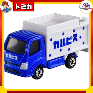 Takara Tomy Tomica No. 84 Calpis Bottle Car Miniature Toy for ages 3 and up