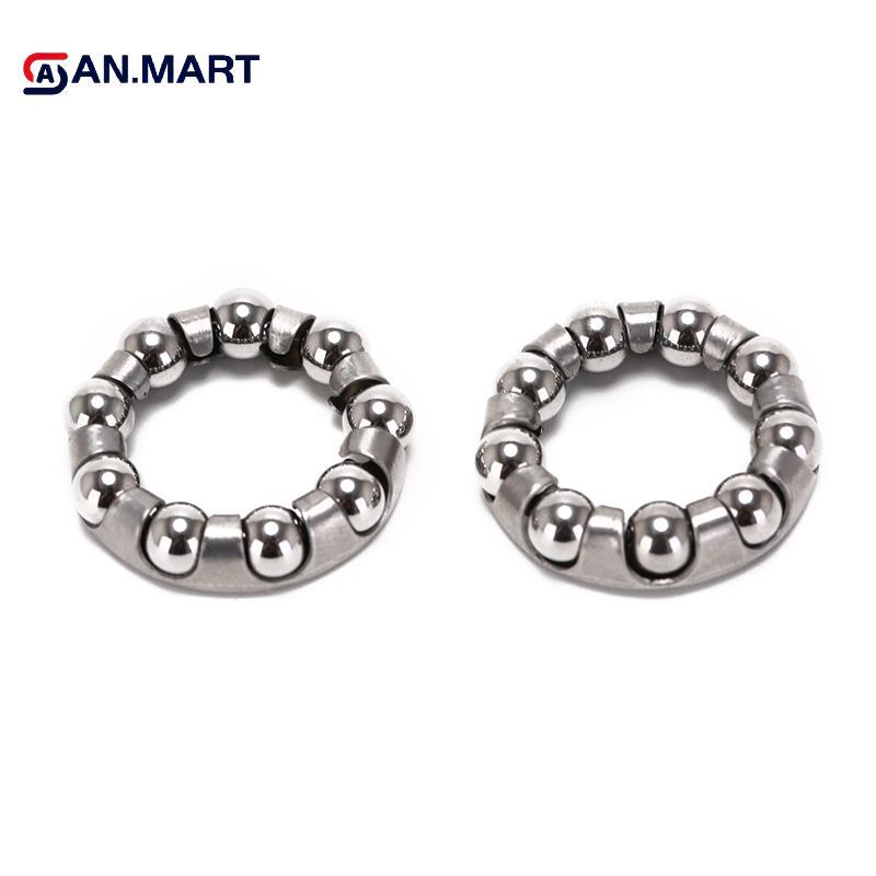 AN.MART 2 chiếc trục bánh sau xe đạp 1 / 4 inch x 9 bóng mang lồng xe đạp trục xe đạp VN