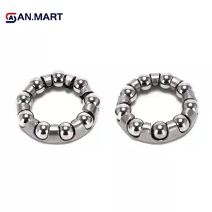 AN.MART 2 chiếc trục bánh sau xe đạp 1 / 4 inch x 9 bóng mang lồng xe đạp trục xe đạp VN