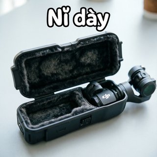 DJI Osmo Pocket 3 Nắp Ống Kính Vỏ Màn Hình Vỏ Cứng ABS Nhung Gimbal Bảo Vệ Du Lịch
