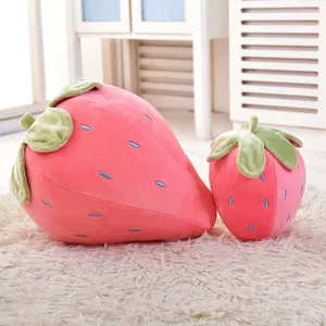 Gối Dâu Tây Sang Trọng Đồ Chơi Búp Bê Trái Cây Búp Bê Ngủ Cô Gái Đệm Giường Sofa Búp Bê Siêu Mềm Sinh Viên 26.3.26