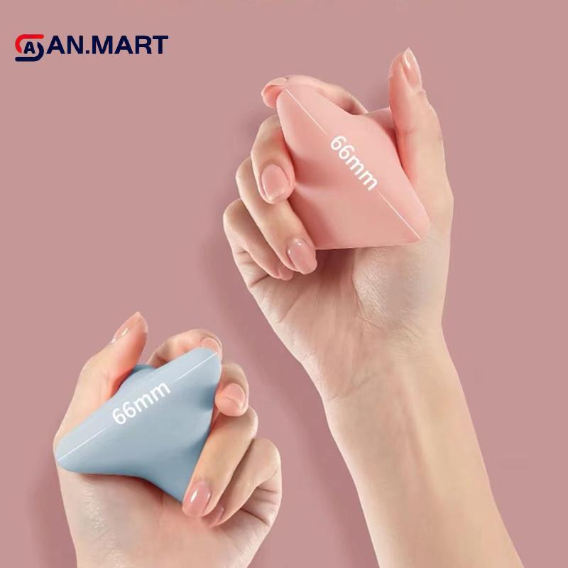 AN.MART Silicone Massage Bóng Bàn Tay Massage Sức Mạnh Bàn Tay Bài Tập Giảm Béo Thư Giãn Cơ Chăm Sóc Sức Khỏe Ngón Tay Massage Hỗ Trợ VN
