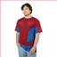 GC1 Người Nhện Thương Hiệu Ngày Mới Áo Thun Trang Phục Peter Parker 2026 Cosplay Vải Tay Ngắn GC1