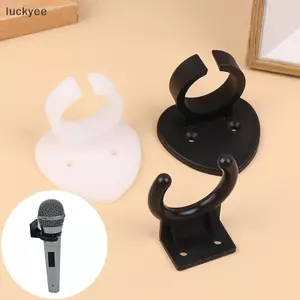 Luckyew 1 Micrô Móc Giá Đỡ Micro Móc Treo Tường Micro Giá Đỡ Đa Năng Kẹp Đứng Micro Cố Định Giá Đỡ TQ