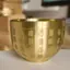 Xi lanh Baifu bằng đồng nguyên chất Phong thủy Luy Fortune Cornucopia Phòng khách Nghiên cứu Máy tính để bàn Bát kho báu Trang trí Gạt tàn nhỏ mới