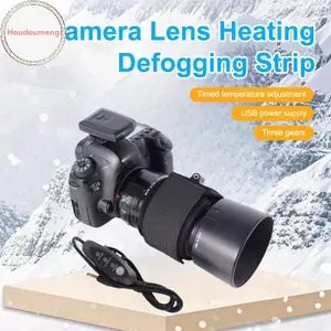 Hodou Có Thể Điều Chỉnh DSLR Ống Kính Máy Ảnh Sương Nóng Dải USB Ống Kính Nóng Chụp Ảnh Chụp Ảnh Điều Khiển Nhiệt Độ Máy Nóng Sương VN
