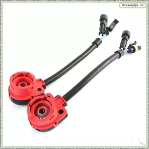 Bóng đèn HID D2S D2R Trang bị thêm Bộ chuyển đổi chấn lưu loại AMP Ổ cắm chuyển đổi đèn pha cáp nguồn D2C