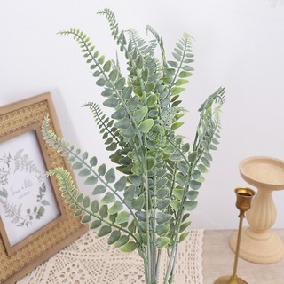 [BÁN] 60cm Cây dương xỉ Ba Tư nhân tạo Cây xanh giả Cỏ Boston Nhựa Bush Lá Nhà Phòng khách Văn phòng Trang trí đám cưới DIY Sắp xếp hoa thẩm mỹ