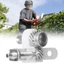 PYCOU 2 Bộ điều chỉnh dây chuyền, Bộ căng cưa xích nhỏ gọn bằng nhựa và kim loại, Vít ren màu trắng Dễ dàng lắp đặt Bộ phận thay thế cưa xích cho Stihl MS250 025 MS230 023 MS210 021