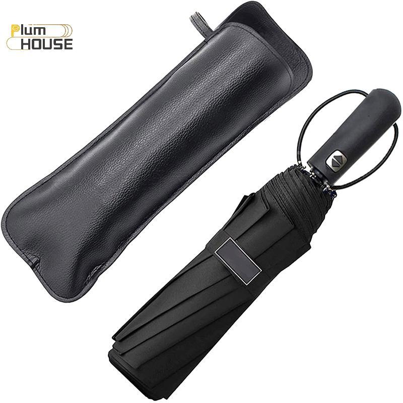 PlumHOUSE Da PU Bao Da Ô Di Động Chống Thấm Nước Ô Lưu Trữ Nhà Thơ Nước Thấm Hút Ô Túi Siêu Mịn VN