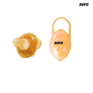 [SUFO] Núm giả silicon 4 món ngày+đêm, tặng dây+hộp, siêu mềm, 0-3t, kèm phiếu kiểm định