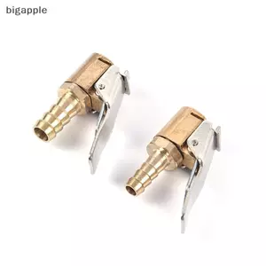 Bigapple Đồng Thau Ô Tô Lốp Bơm Hơi Van Kết Nối Air Chu Lốp Kẹp Lo-on Xe Adapter RDG
