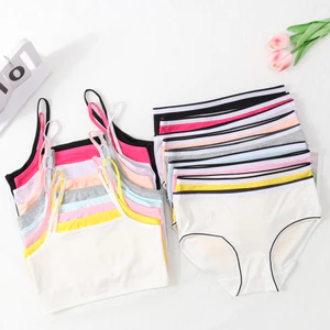 Thích hợp cho bé gái già trở lên trong giai đoạn phát triển, được làm bằng Cotton loại A, mềm mại thoải mái.