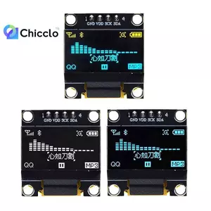 DIY User 0,96 Inch OLED SSD1306 Trắng / Xanh / Vàng 128X64 IIC I2C Mô-đun hiển thị nối tiếp 12864 Bảng màn hình LCD Đẹp