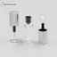 Cheenm 1 Mạ Điện Nắp Bạc Trống Trong Suốt Son Bóng Ống 3.5ml Môi Men Ống Di Động Hộp Đựng Trang Điểm DIY Phụ Kiện VN