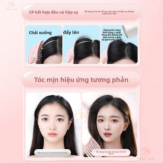 Lược Đệm Không Khí Lông Tơ Cao Đầu Lâu Massage Cong Xương Lược Nam Nữ Lược Tóc Khô Ướt Đa Năng