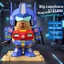 Đồ chơi in 3D Capybara Hình dạng nam châm Một loạt các đồ chơi mô hình nối cho quà tặng trẻ em