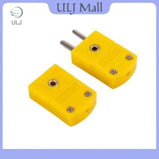 ULJ 5 Cái K Loại Đầu Nối Nam / Nữ Cắm Cảm Biến Nhiệt Độ Cặp Nhiệt Điện.
