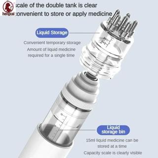 Lược mát xa da đầu di động - Chất lỏng bôi thư giãn chăm sóc tóc
