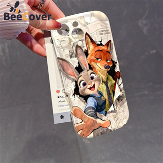 Zootopia 2 Judy Nick Cặp Đôi Vỏ Cho Xiaomi 11 12 lite 14 15 15t ULTRA POCO F4 F6 F7 M3 M6 M7 X3 X4 GT NFC X5 X6 X7 PRO Redmi 10 13 14 15 9 A3 A5 NOTE 10 8 9S PRO PLUS NYK