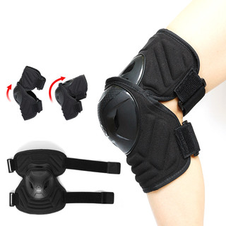 1 Chiếc Xe Máy Đầu Gối Shin Bảo Vệ Miếng Lót Đen Có Thể Điều Chỉnh Đầu Gối Miếng Lót Bảo Vệ Chống Va Đập Đầu Gối Giáp Cho Motocross Bụi Bẩn Xe Đạp Đua Núi Đi Xe Đạp