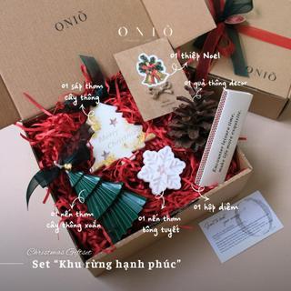 Set quà tặng dịp Giáng sinh "Khu rừng hạnh phúc"