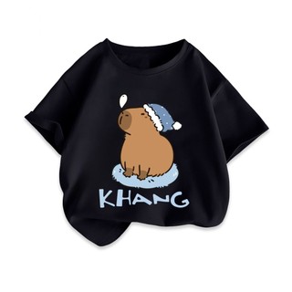 Áo sơ mi ngắn tay màu kaki Bala dành cho bé gái, thoải mái, thân thiện với da, đa năng, thích hợp mặc ngoài