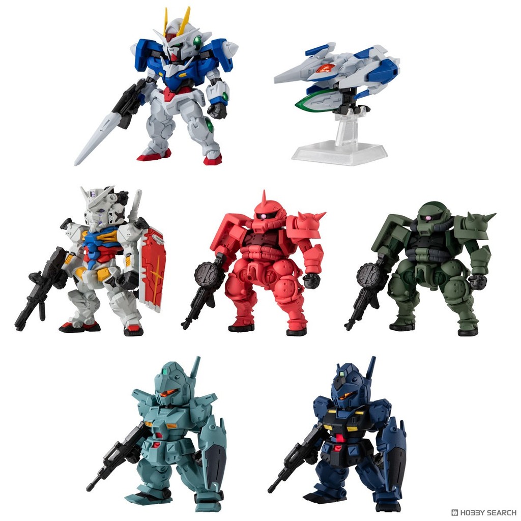 [BTF] BANDAI FW Gundam CONVERGE 28 White Gundam OOR Zagu Jim Box Đồ chơi kẹo trứng YYD7