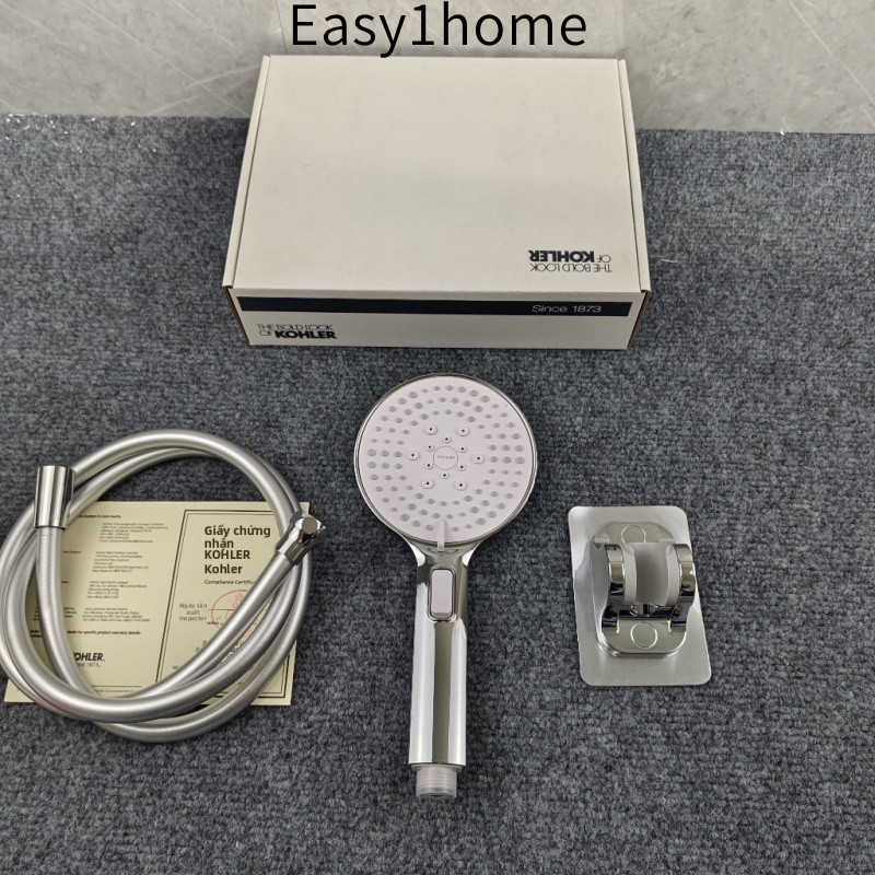 【KOHLER】Đầu vòi sen tăng áp chất lượng Mỹ, đầu vòi sen gia đình áp lực siêu mạnh, đầu vòi sen massage, đầu vòi sen tăng