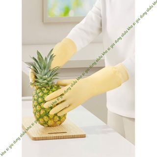 Găng Tay Cao Su Dài Chống Nước Rửa Bát, Dọn Dẹp Nhà Bếp, Găng Tay Gia Dụng Cao Cấp – Kho sỉ gia dụng alulu