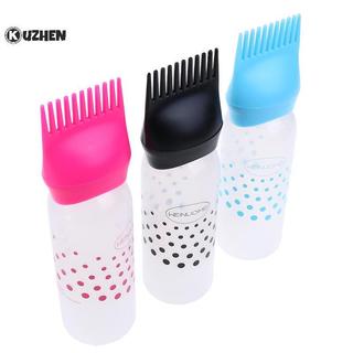 KUZHEN 120ml Chai Thuốc Nhuộm Tóc Rỗng Có Dụng Cụ Chải Chai Nhuộm Dầu Gội Nóng