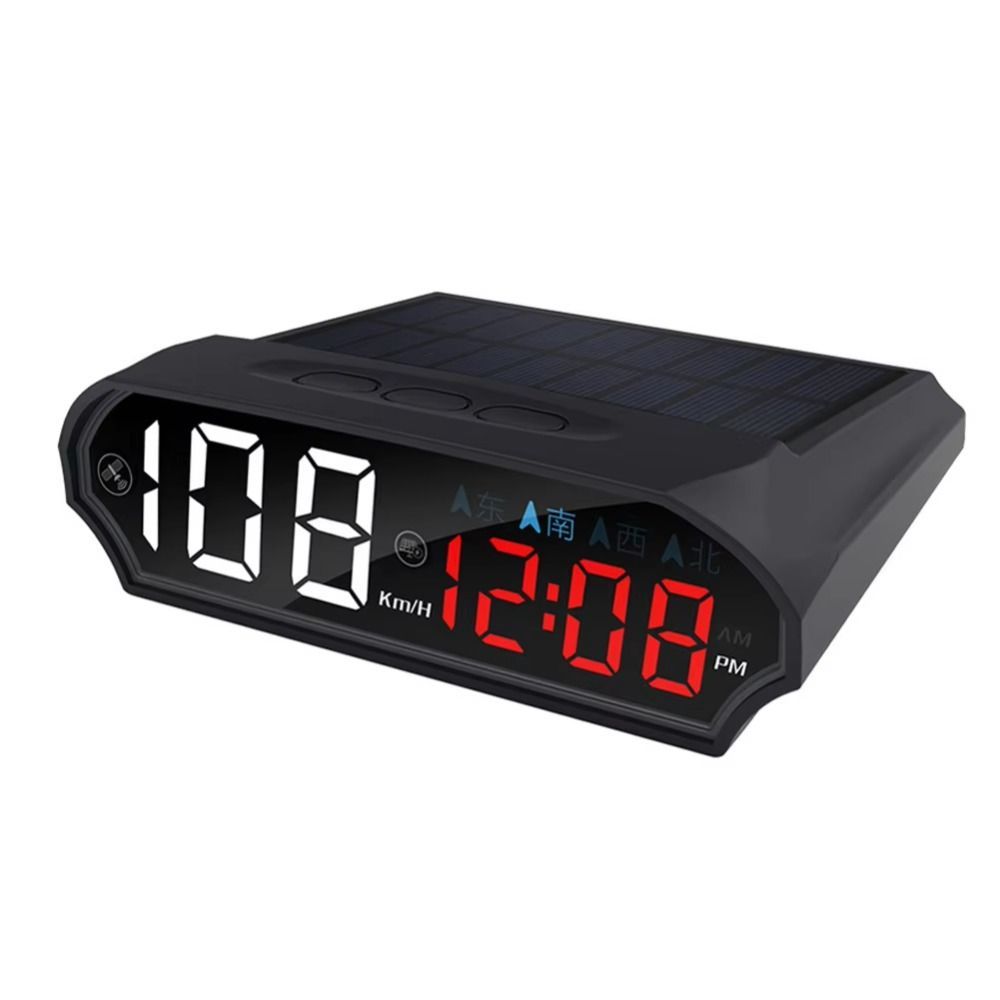 Màn hình hiển thị đầu xe LACYES, Đồng hồ tốc độ kỹ thuật số HUD đa năng, Dễ sử dụng Máy dò KMH / MPH Nút cắm di động và chạy Đồng hồ tốc độ kỹ thuật số GPS Kỹ thuật số ô tô