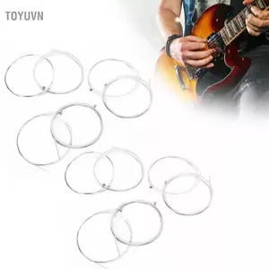 Toyuvn Dây Nhạc Cụ Chống Ăn Mòn Kim Loại Dây Đàn Guitar Dân Gian Tông Màu Sáng Cho Guitar