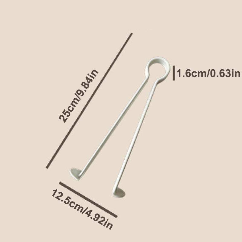 JINHF Kẹp Rác Miệng Phẳng 1 / 3 / 5 Chiếc Túi Cố Định Kẹp Có Thể Tái Sử Dụng Mạnh Pi Lên Dụng Cụ Cho Văn Phòng Nhà Bếp HOT