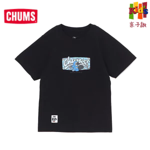 Hàng sẵn có Vintage Series CHUMMS Xịt Dễ Thương Họa Tiết Hoạt Hình In Mềm Cao Cấp Cổ Tròn Áo Thun Unisex Hot Sale0515