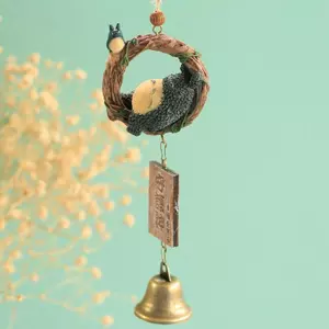 Quà tặng miễn phí Viết phúc lành Sáng tạo Hàng xóm của tôi Totoro Chuông gió Đồ trang trí Cửa hàng Trang trí Đồ thủ công Nhựa Quà tặng sinh nhật 30306