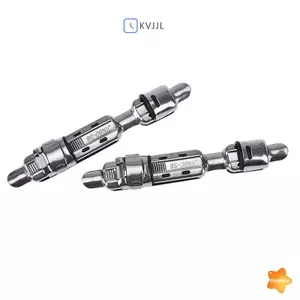 2 chiếc cần câu bằng thép không gỉ bánh xe cột de que kẹp cuộn được trang bị Mới